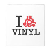 I 45アダプタビニール ノートパッド (正面)