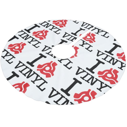 I 45アダプタビニール ブラッシュドポリエステルツリースカート (アングル)