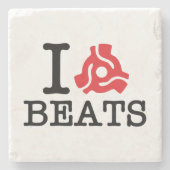 I 45アダプタビート ストーンコースター (正面)