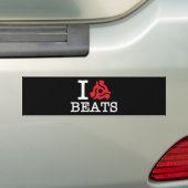 I 45アダプタビート バンパーステッカー (車上)