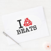 I 45アダプタビート 楕円形シール (封筒)