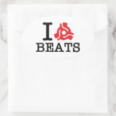 I 45アダプタビート 楕円形シール (バッグ)