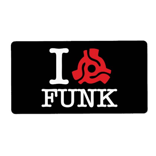 I 45アダプタファンク ラベル (正面)