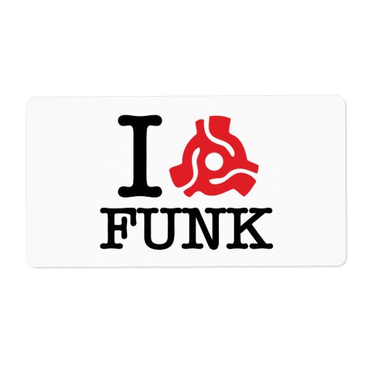 I 45アダプタファンク ラベル (正面)