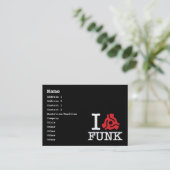 I 45アダプタファンク 名刺 (スタンド正面)