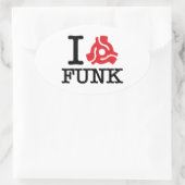 I 45アダプタファンク 楕円形シール (バッグ)