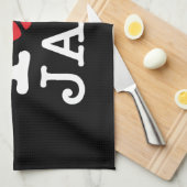 I 45アダプタージャズ キッチンタオル (四つ折り)