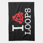 I 45アダプターループ キッチンタオル (縦)