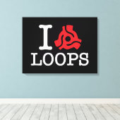 I 45アダプターループ キャンバスプリント (インサイチュ (ウッドフロア))