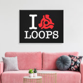 I 45アダプターループ キャンバスプリント (インサイチュ (リビング))