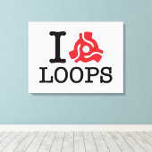 I 45アダプターループ キャンバスプリント (インサイチュ (ウッドフロア))