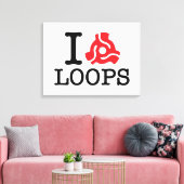 I 45アダプターループ キャンバスプリント (インサイチュ (リビング))