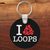 I 45アダプターループ キーホルダー (正面)