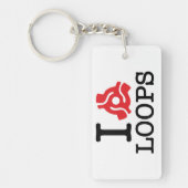 I 45アダプターループ キーホルダー (正面)