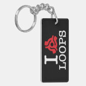 I 45アダプターループ キーホルダー (正面左)