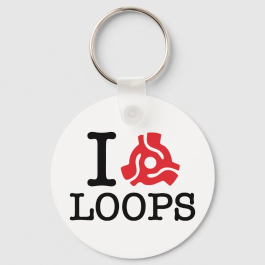 I 45アダプターループ キーホルダー (正面)