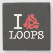 I 45アダプターループ ストーンコースター (正面)