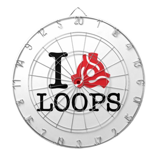 I 45アダプターループ ダーツボード (正面)