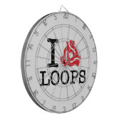 I 45アダプターループ ダーツボード (正面左)