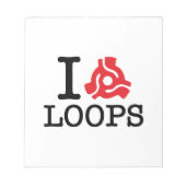 I 45アダプターループ ノートパッド (正面)