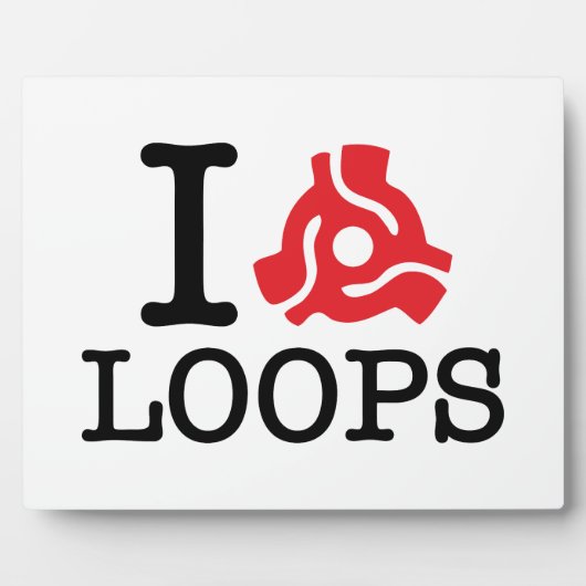 I 45アダプターループ フォトプラーク (正面)