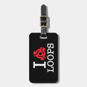 I 45アダプターループ ラゲッジタグ (正面縦)