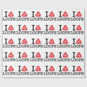 I 45アダプターループ ラッピングペーパー (フラット)