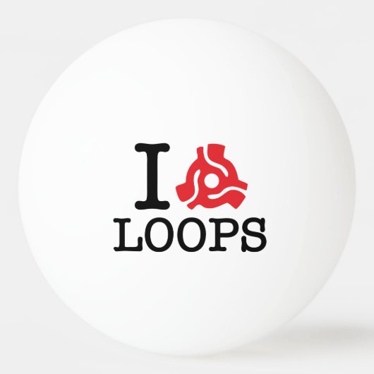 I 45アダプターループ 卓球ボール (正面)
