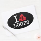 I 45アダプターループ 楕円形シール (封筒)