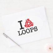 I 45アダプターループ 楕円形シール (封筒)