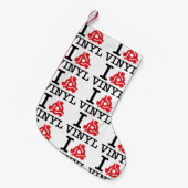 I 45個のアダプターのビニール スモールクリスマスストッキング (正面 (吊り時))