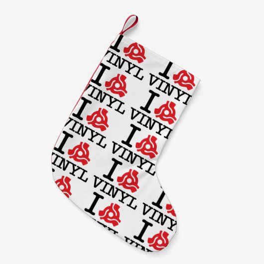 I 45個のアダプターのビニール スモールクリスマスストッキング (正面 (吊り時))