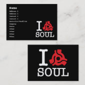 I 45個のアダプターの精神 名刺 (正面/裏面)