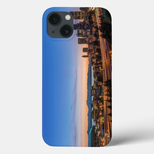I-5フリーウェイとシアトルのダウンタウン、トワイライト Case-Mate iPhoneケース (裏面)
