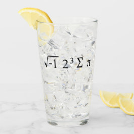 i 8 sum pi - I 食べ Some Pie - おもしろい Math Formula タンブラーグラス
