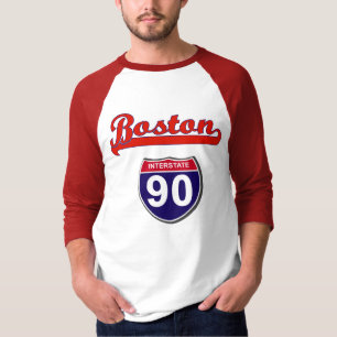 I-90ボストン Tシャツ