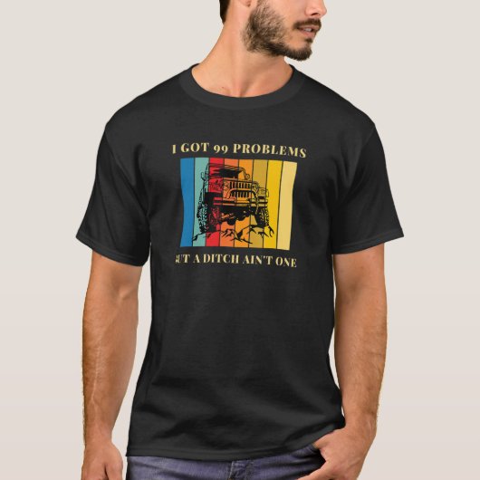 I 99問題得が、溝の1つのオフロード4 Tシャツ (正面)