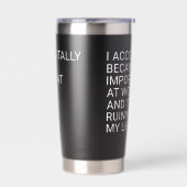 I Accidentally Became Important At Work Co-workers 保温保冷タンブラー (左面)