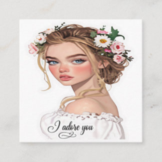 I Adore You エンクロージャーカード