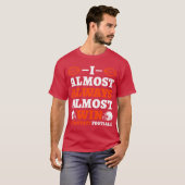 I Almost Always Almost Win At Fantasy retro Tシャツ (正面フル)