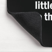 I Always Arrive Late Like The Truth Funny Sarcasti マウスパッド (コーナー)