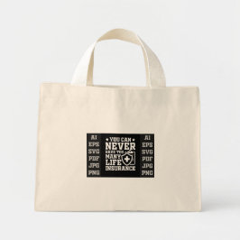 I Always Blew Up at My Work Tote Bag – Funny Graph ミニトートバッグ