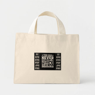 I Always Blew Up at My Work Tote Bag – Funny Graph ミニトートバッグ