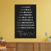 I AMキャンバス キャンバスプリント (インサイチュ (リビング))