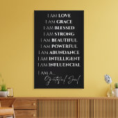 I AMキャンバス キャンバスプリント (インサイチュ (リビング))