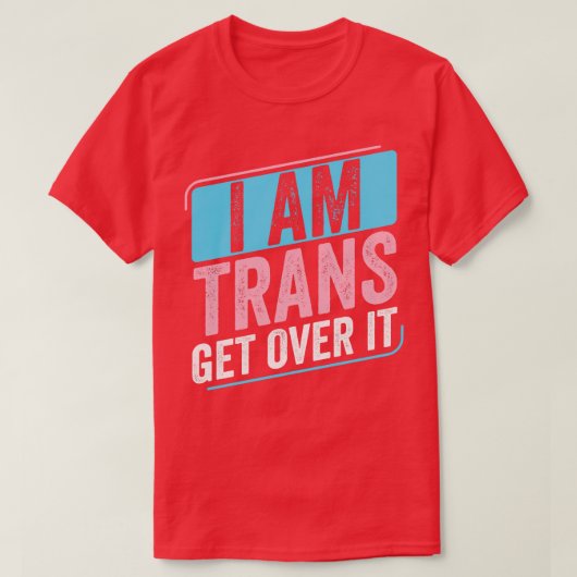 I AmトランスプライドトランスジェンダーLGBT Tシャツ (デザイン正面)