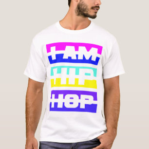 I Amヒップホップシャツ – 選択スタイル&カラー Tシャツ
