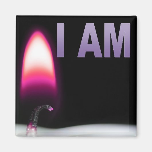 I AMマグネット2x2 マグネット (正面)