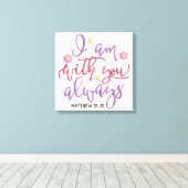 I Am – キャンバス（光沢） キャンバスプリント (インサイチュ (ウッドフロア))