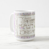 I AM -意欲を起こ達成素晴らしのMAG コーヒーマグカップ (正面左)
